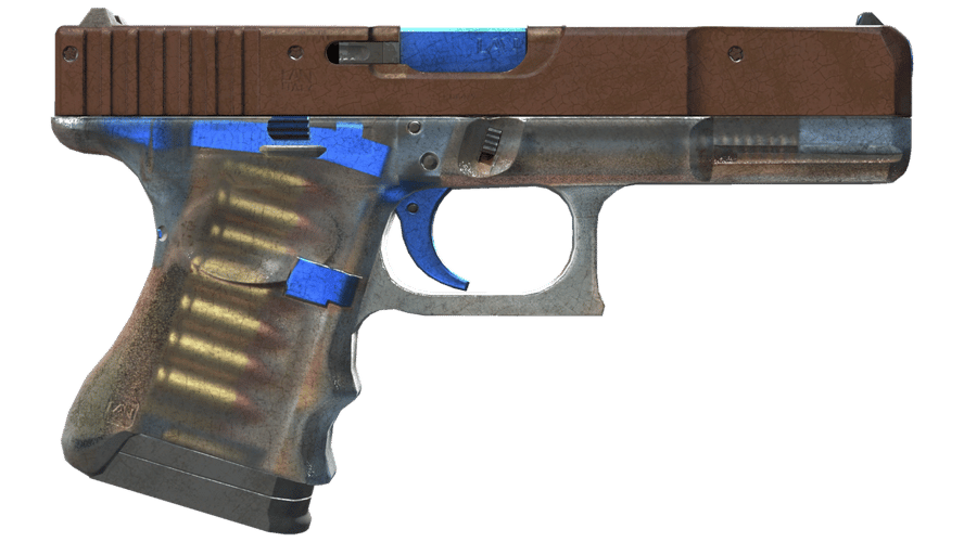 Glock-18 | Прозрачный полимер (Закалённое в боях)