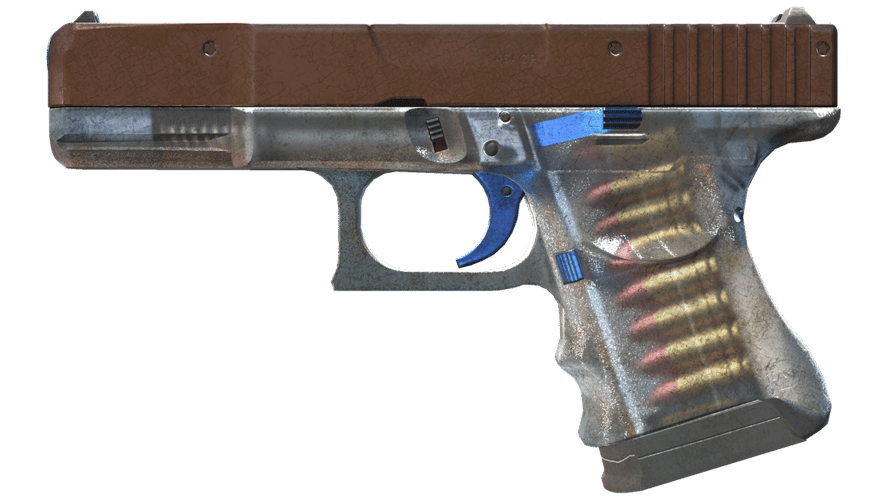 Glock-18 | Прозрачный полимер (Закалённое в боях)