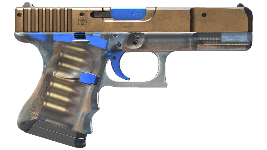 Glock-18 | Clear Polymer (Field-Tested)