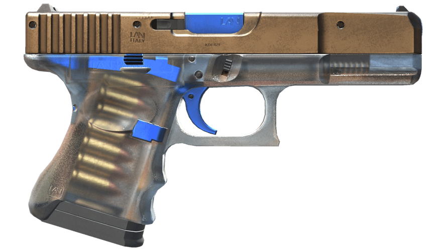 Glock-18 | Clear Polymer (Field-Tested)