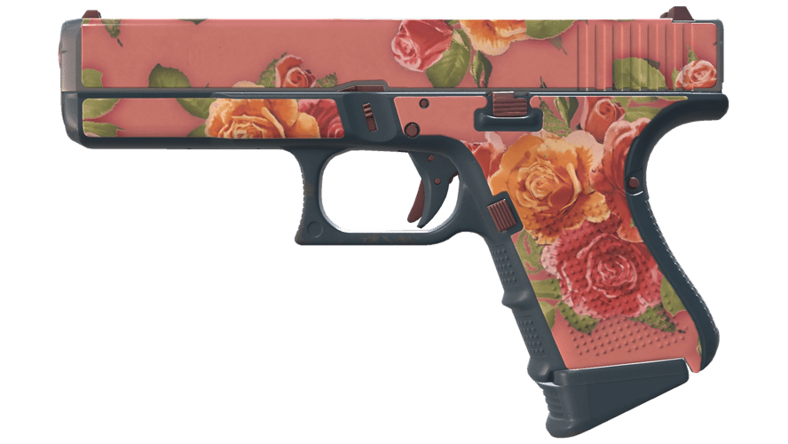 Glock-18 | Coral Bloom (Minimal Wear)