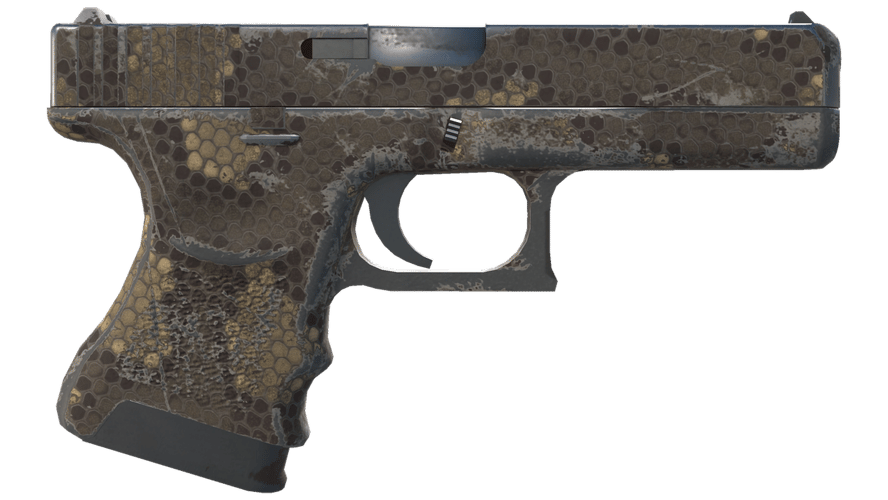 Glock-18 | Death Rattle (Battle-Scarred)