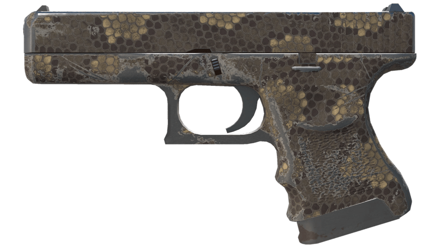 Glock-18 | Death Rattle (Battle-Scarred)