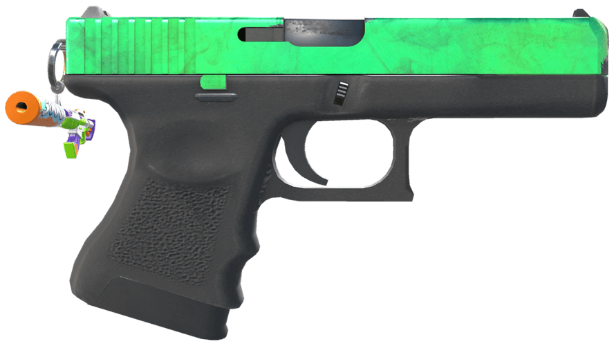 Glock-18 | Gamma Doppler Emerald (Minimal Wear)
