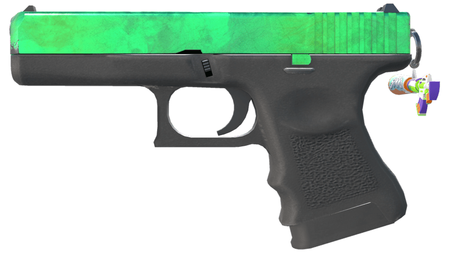 Glock-18 | Gamma Doppler Emerald (Minimal Wear)