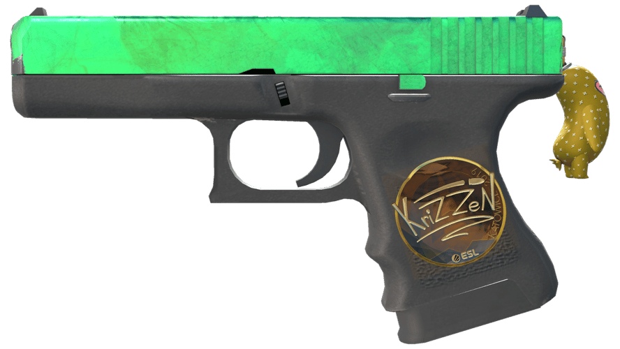 Glock-18 | Gamma Doppler Emerald (Minimal Wear)