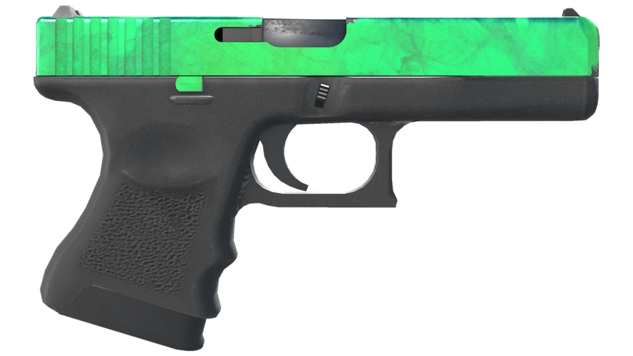 Glock-18 | Gamma Doppler Emerald (Minimal Wear)