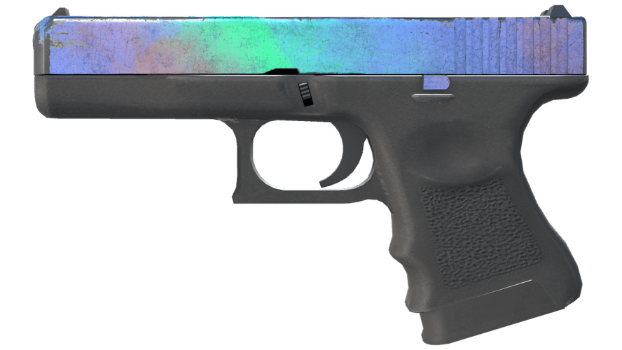 Glock-18 | Gamma Doppler Phase 1 (Battle-Scarred)