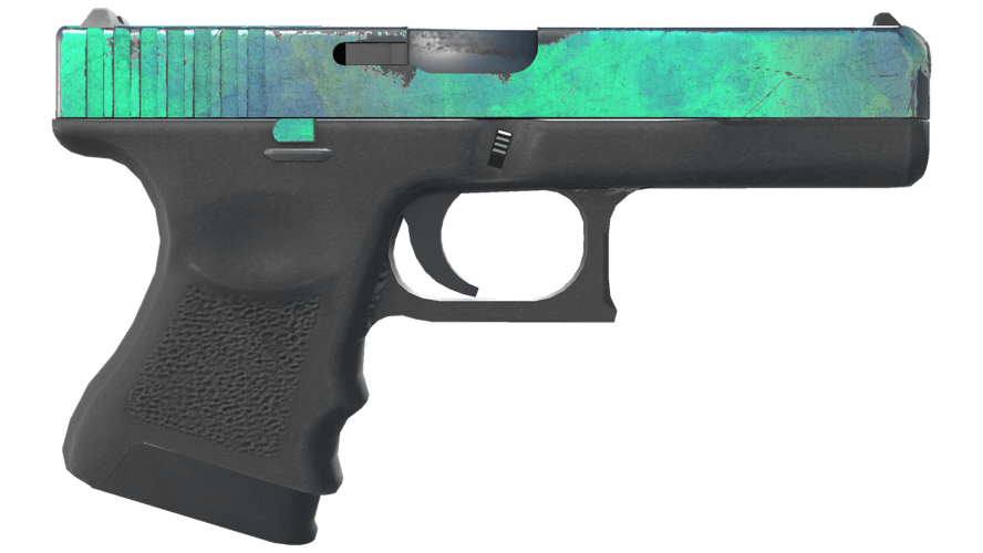 Glock-18 | Гамма-волны (Закалённое в боях)