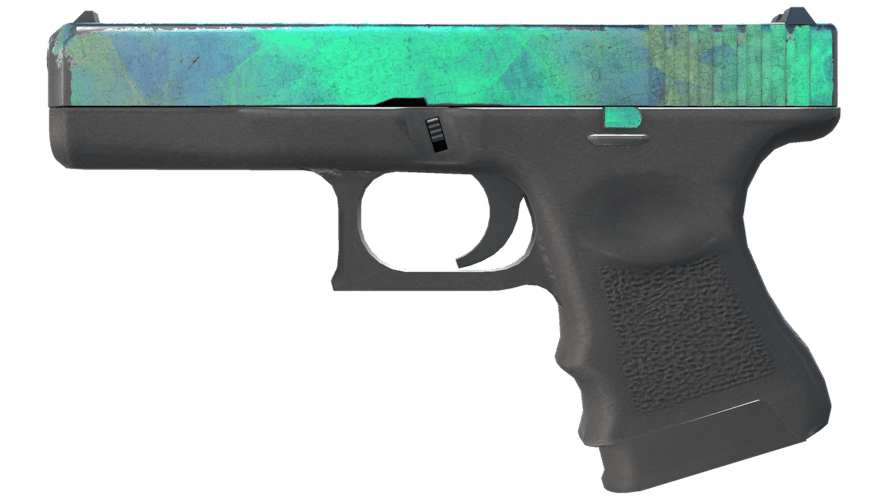 Glock-18 | Гамма-волны (Закалённое в боях)