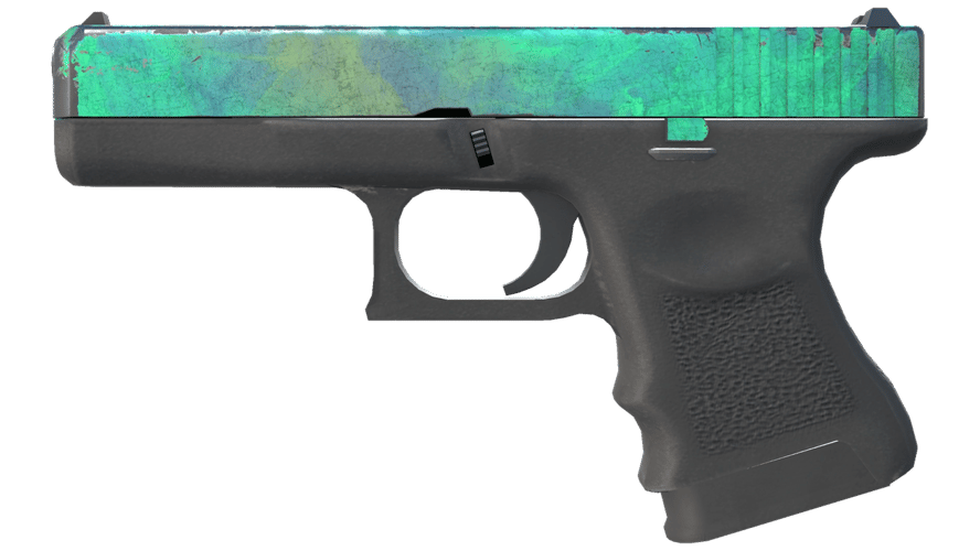 Glock-18 | Gamma Doppler Phase 2 (Battle-Scarred)