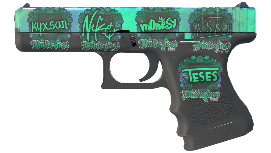 Glock-18 | Гамма-волны (Прямо с завода)
