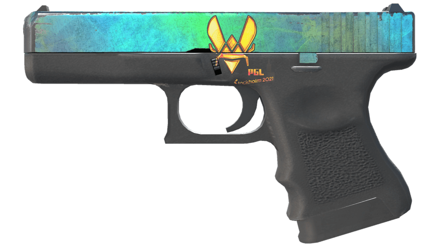 Glock-18 | Gamma Doppler Phase 3 (Battle-Scarred)