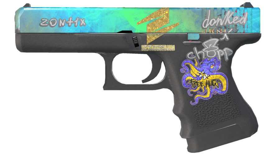 Glock-18 | Гамма-волны (Немного поношенное)
