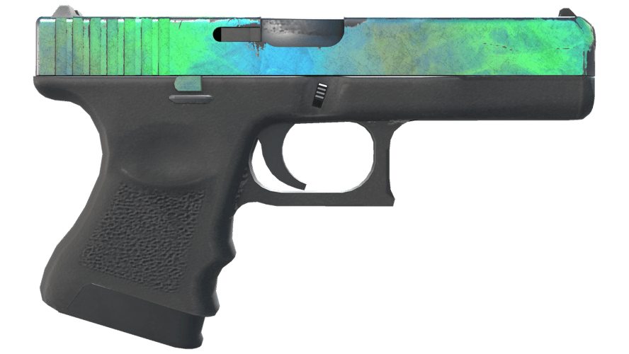 Glock-18 | Gamma Doppler Phase 3 (Well-Worn)