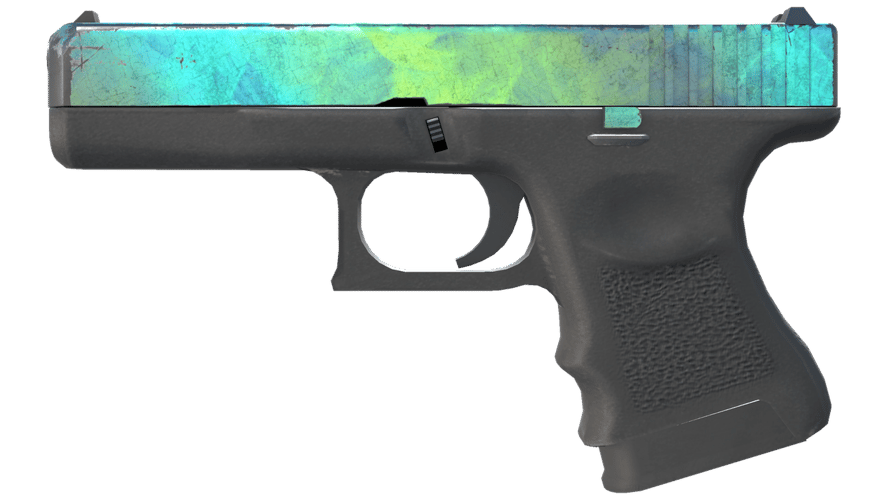 Glock-18 | Гамма-волны (Закалённое в боях)