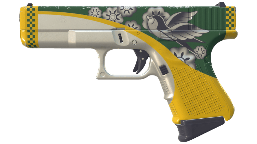 Glock-18 | Glockingbird (Прямо с завода)