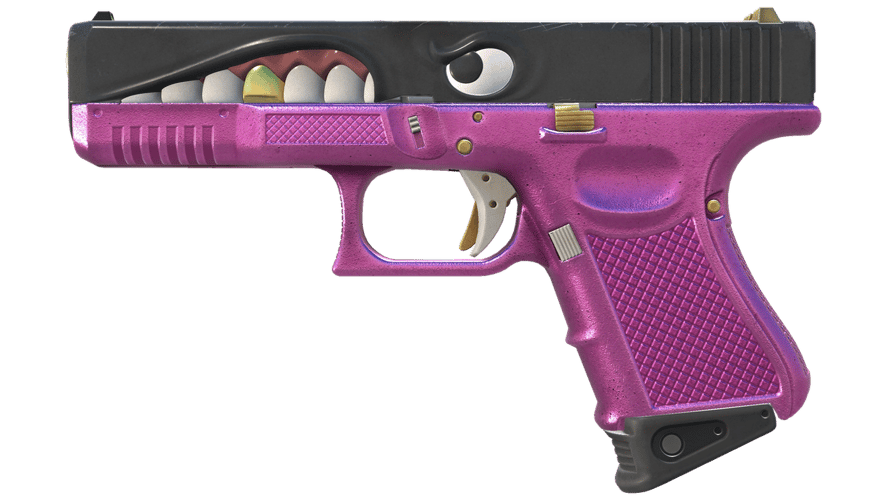 Glock-18 | Gold Toof (Minimal Wear)