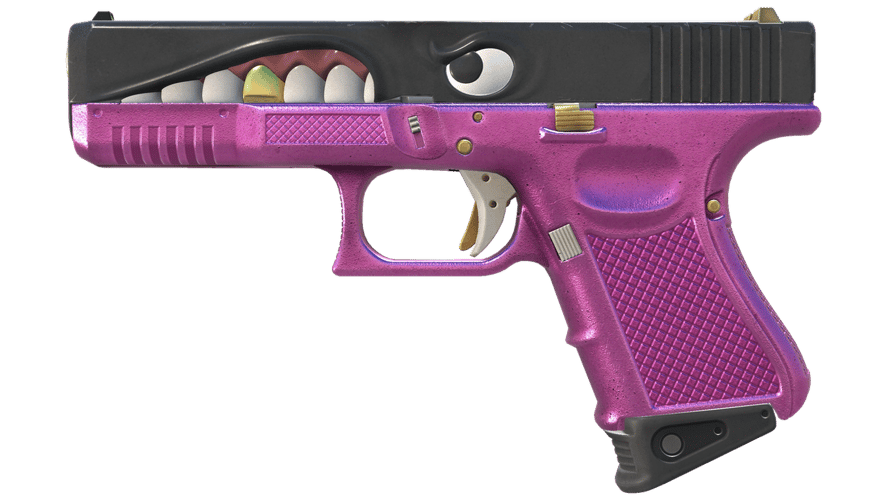 Glock-18 | Gold Toof (Minimal Wear)