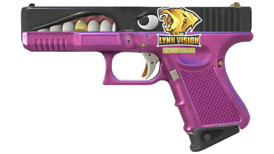 Glock-18 | Gold Toof (Minimal Wear)