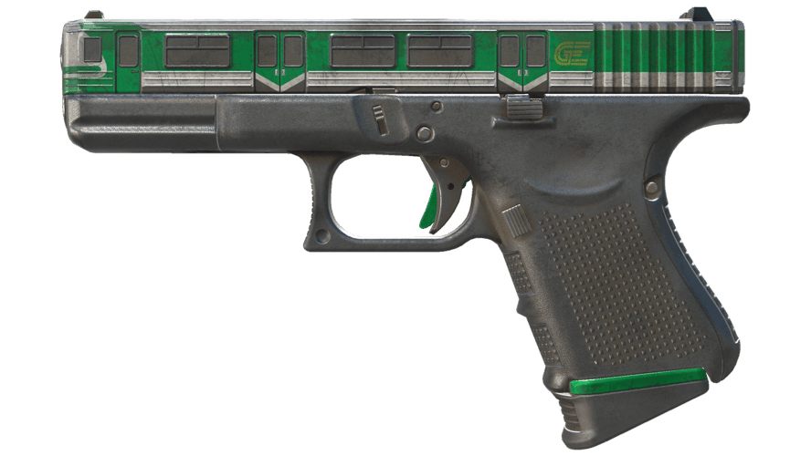 Glock-18 | Green Line (Поношенное)