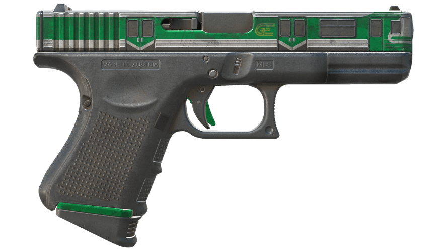 Glock-18 | Green Line (Well-Worn)
