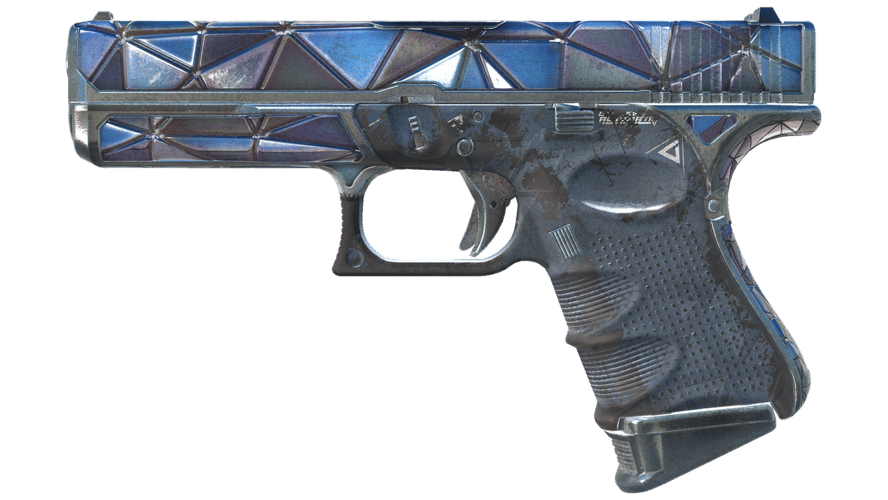 Glock-18 | Mirror Mosaic (Battle-Scarred)
