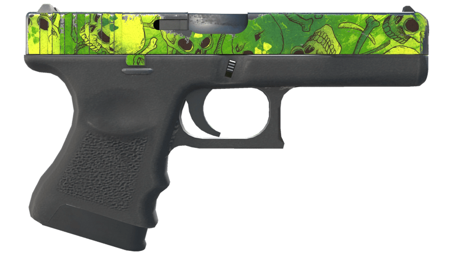 Glock-18 | Nuclear Garden (Battle-Scarred)