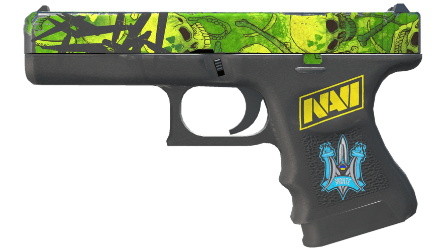 Glock-18 | Nuclear Garden (Battle-Scarred)