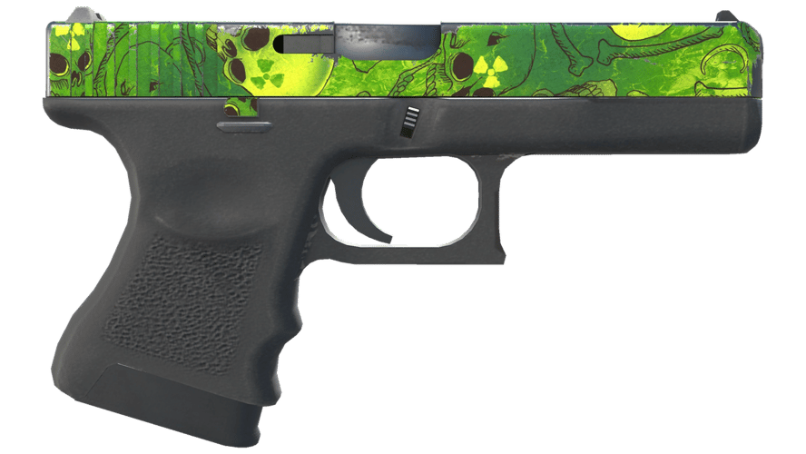 Glock-18 | Nuclear Garden (Well-Worn)