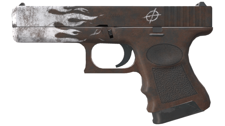 Glock-18 | Oxide Blaze (Minimal Wear)
