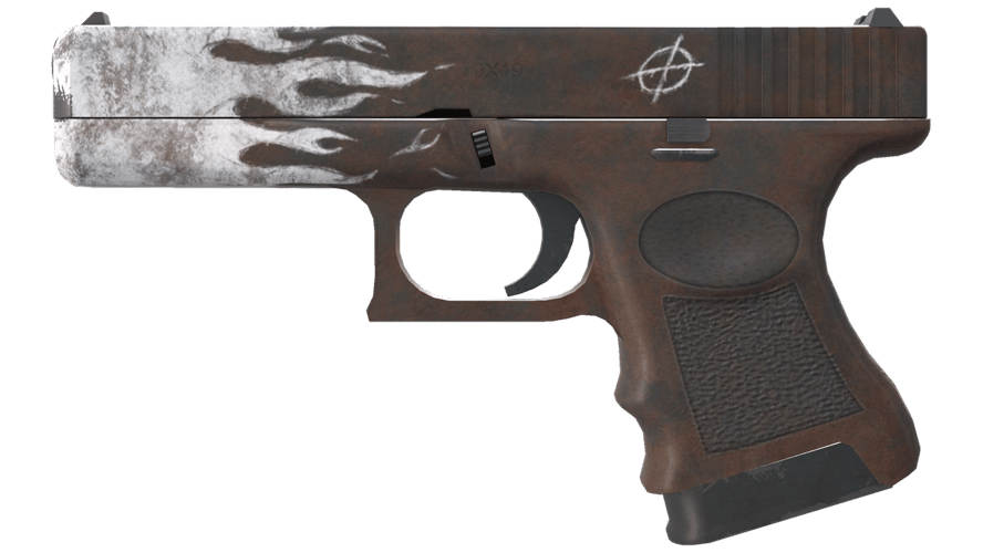 Glock-18 | Oxide Blaze (Minimal Wear)