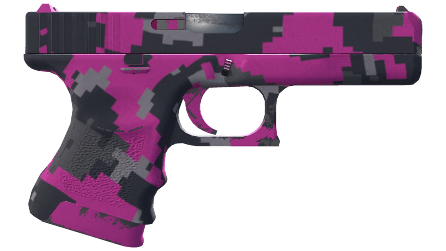 Glock-18 | Pink DDPAT (Minimal Wear)