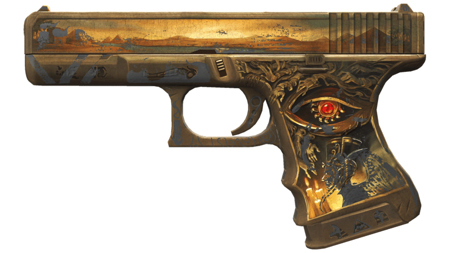 Glock-18 | Ramese's Reach (Battle-Scarred)