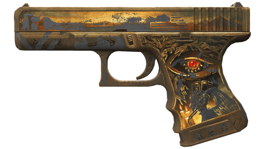 Glock-18 | Ramese's Reach (Battle-Scarred)