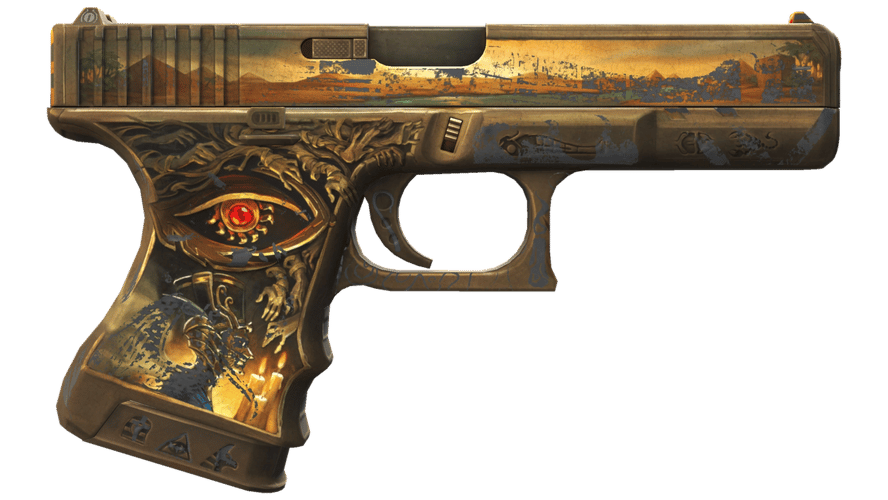 Glock-18 | Ramese's Reach (Well-Worn)