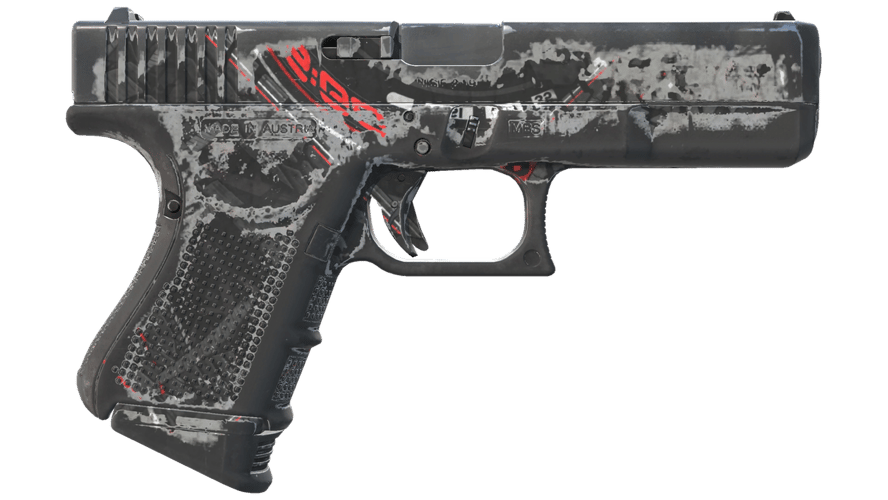 Glock-18 | Red Tire (Battle-Scarred)