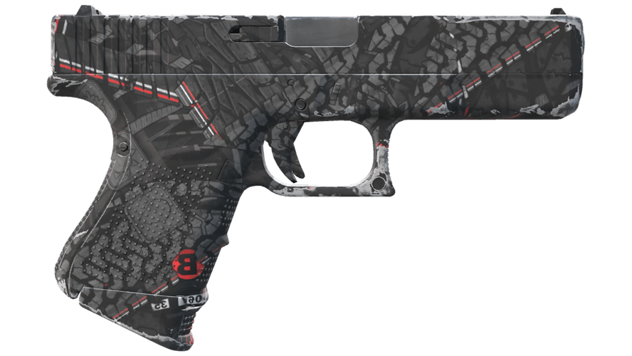 Glock-18 | Red Tire (Factory New)