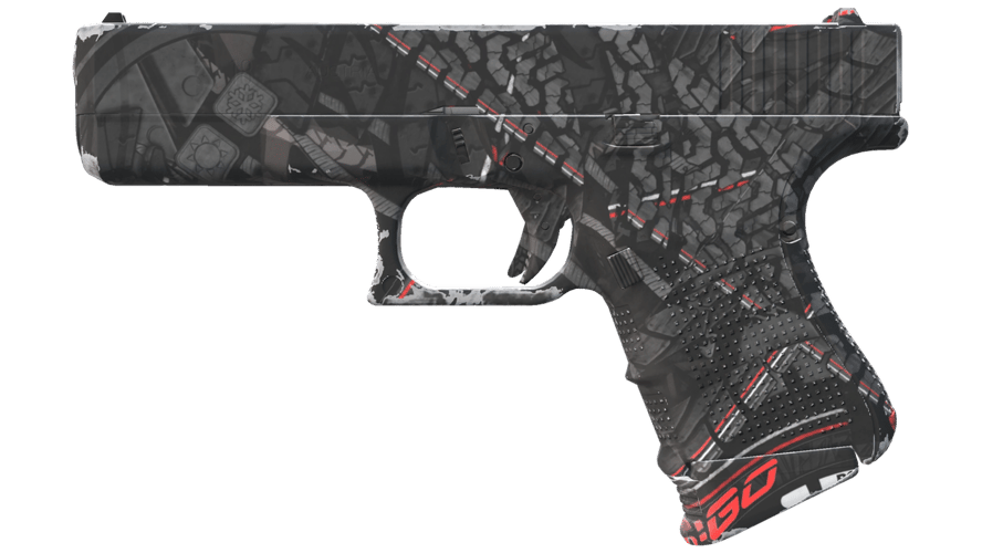 Glock-18 | Red Tire (Factory New)