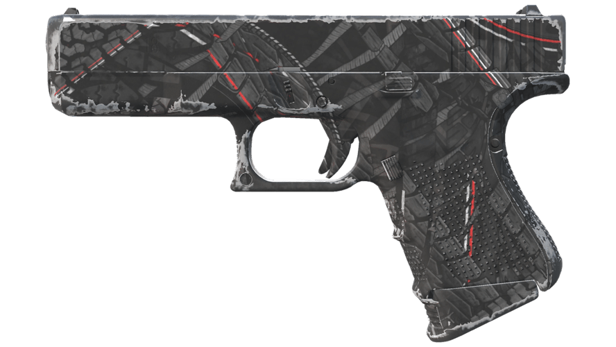 Glock-18 | Red Tire (Minimal Wear)