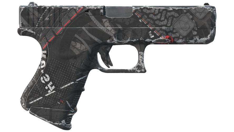 Glock-18 | Red Tire (Minimal Wear)