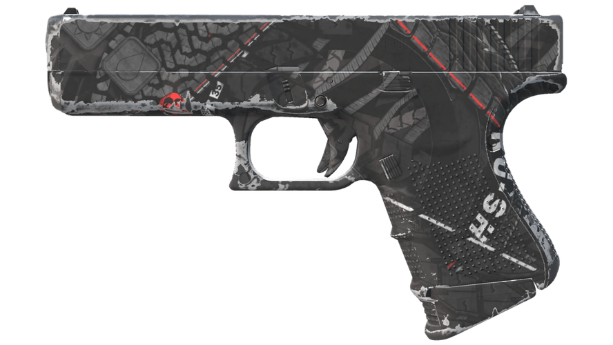 Glock-18 | Red Tire (Minimal Wear)