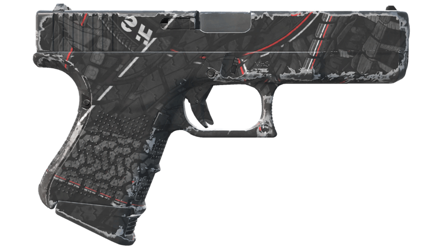 Glock-18 | Red Tire (Minimal Wear)
