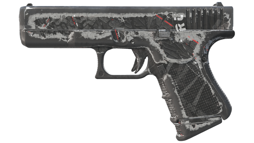 Glock-18 | Red Tire (Well-Worn)