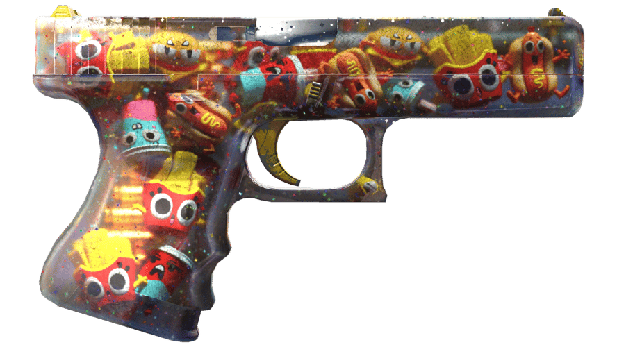 Glock-18 | Snack Attack (Battle-Scarred)