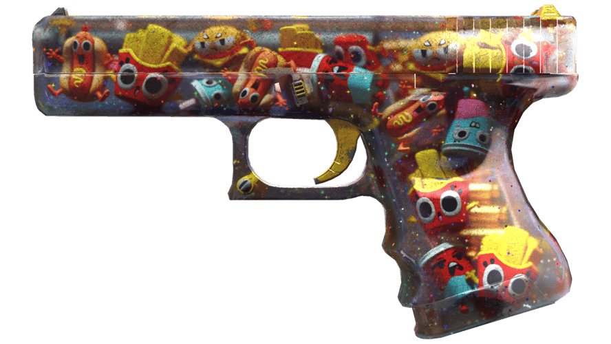 Glock-18 | Snack Attack (Battle-Scarred)