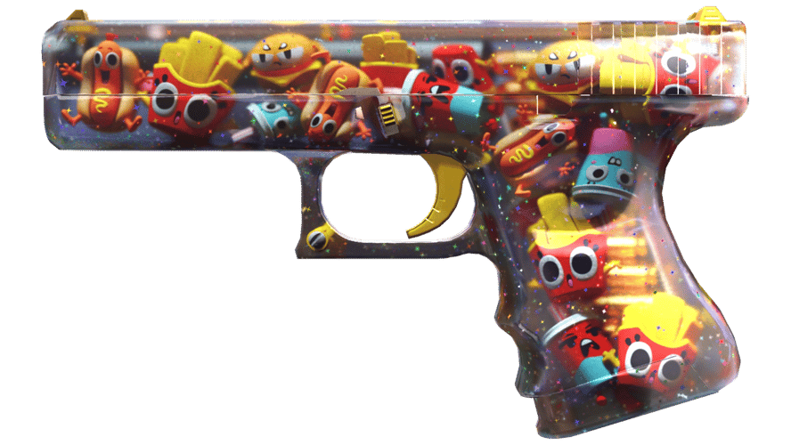 Glock-18 | Snack Attack (Minimal Wear)