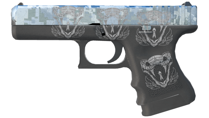 Glock-18 | Steel Disruption (Field-Tested)