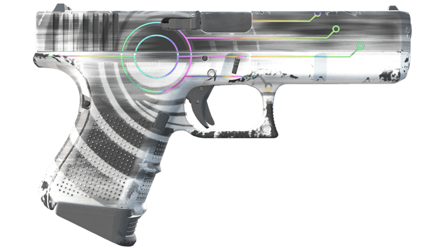 Glock-18 | Trace Lock (Minimal Wear)