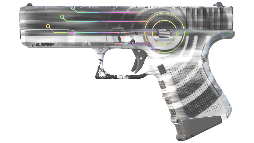Glock-18 | Trace Lock (Minimal Wear)